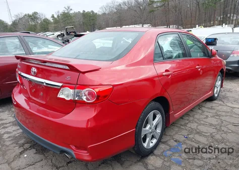 2013 Toyota Corolla S from USA, damaged, VIN 2T1BU4EEXDC124670